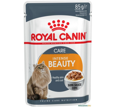 Royal Canin  Intense Beauty в соусе для кошек, пауч